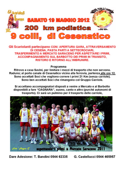 F Nove Colli Running