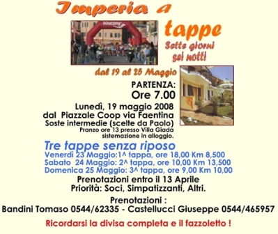 Imperia a Tappe