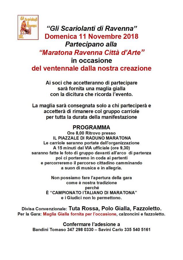 20 anni della Maratona di Ravenna 